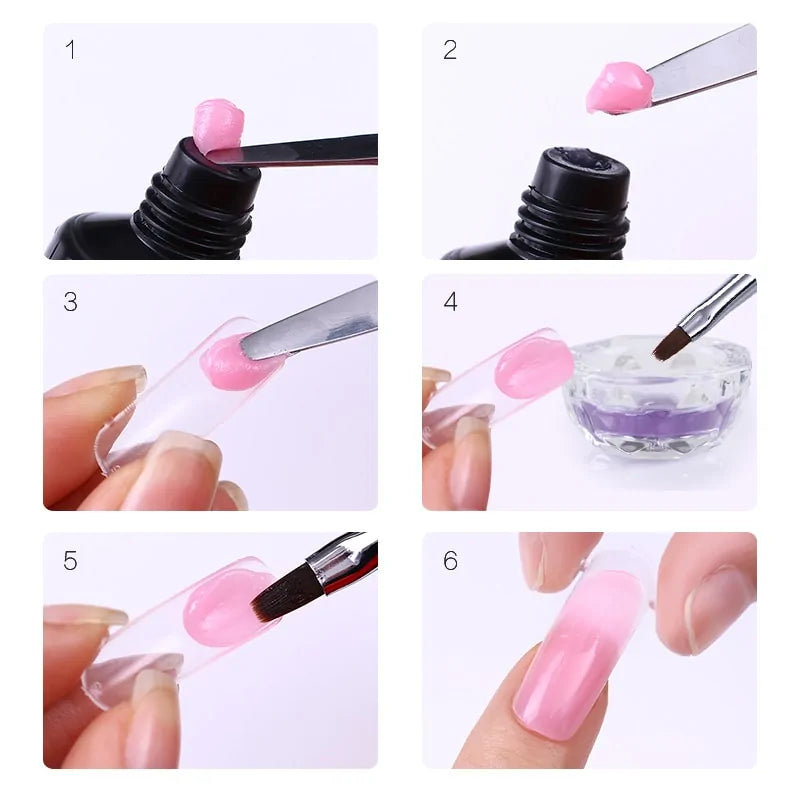 PolyGel Nail Kit-1 Bottle Slip Solution