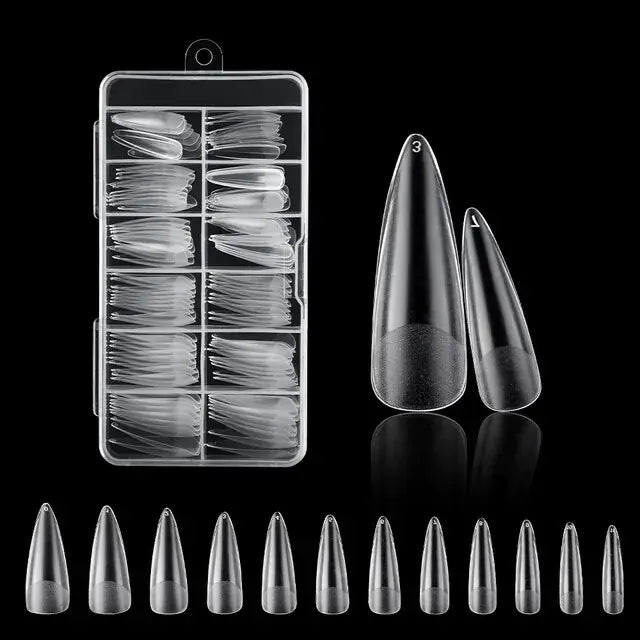 120Pcs Nails American Capsule Gel X Coffin