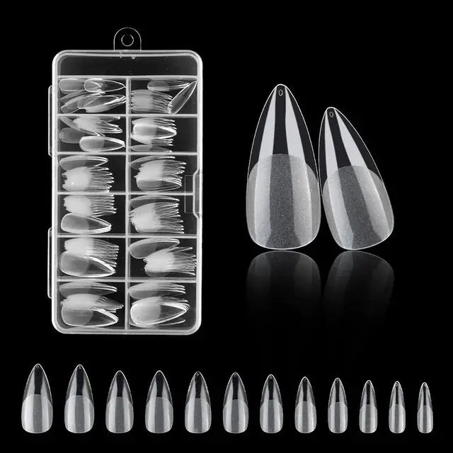 120Pcs Nails American Capsule Gel X Coffin