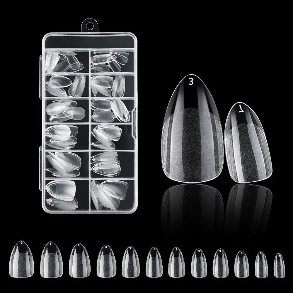 120Pcs Nails American Capsule Gel X Coffin